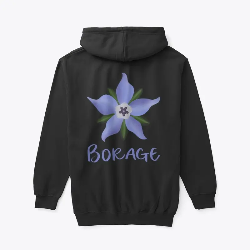 Borage Botanical Art