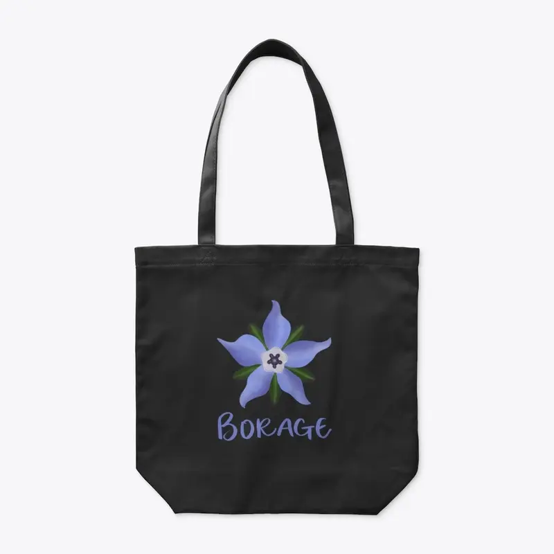 Borage Botanical Art